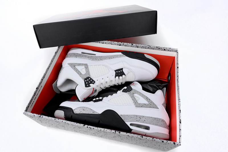 XP Air Jordan 4 Retro White Cement