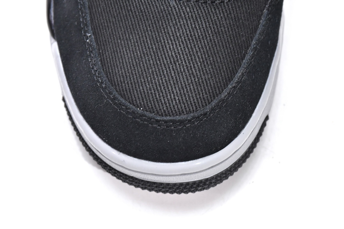 XP Air Jordan 4 Retro Black Canvas