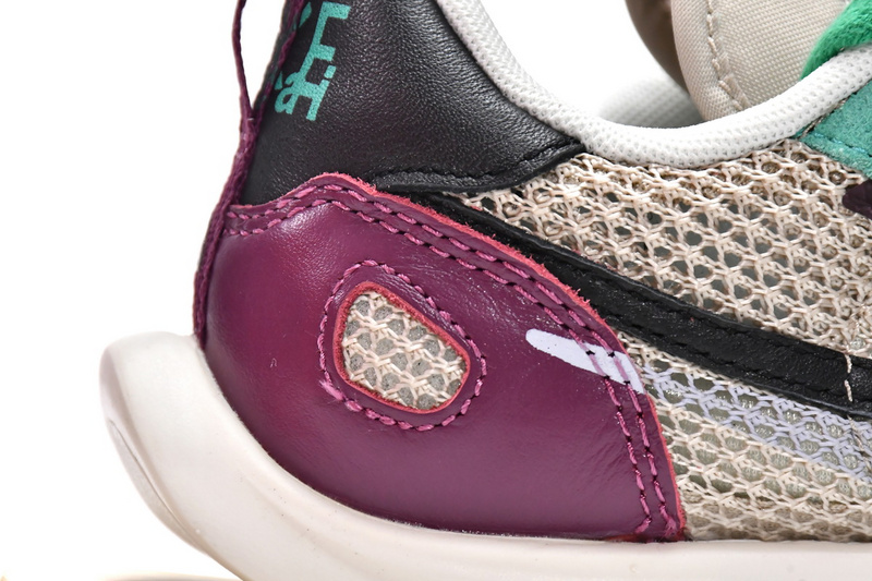 TOP Sacai x Nike Pegasua Vaporfly String Black Villain Red