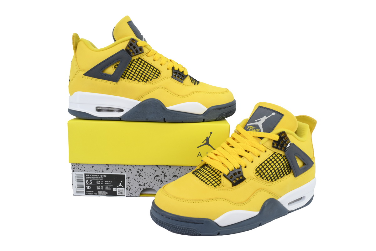 OG Air Jordan 4 Retro LS Lightning