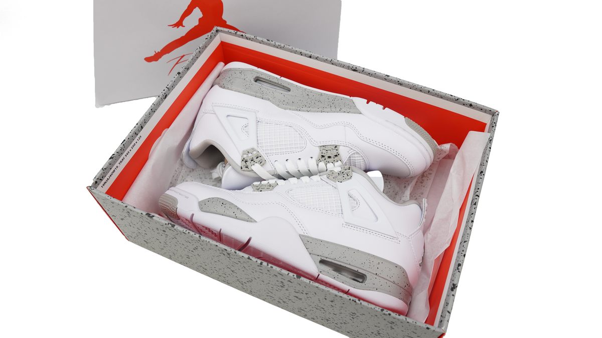 OG Air Jordan 4 White Oreo