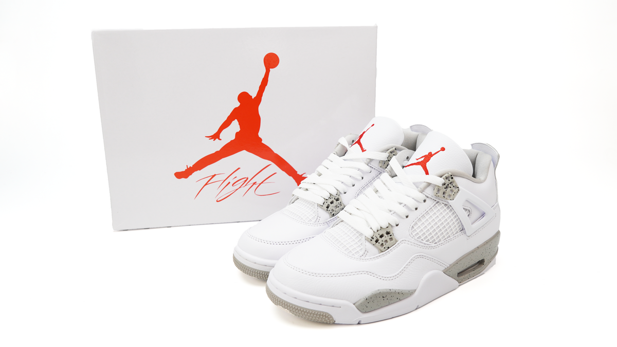 OG Air Jordan 4 White Oreo