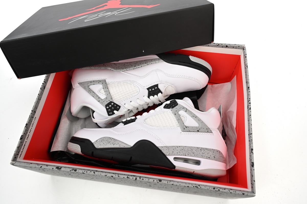 OG Air Jordan 4 Retro White Cement