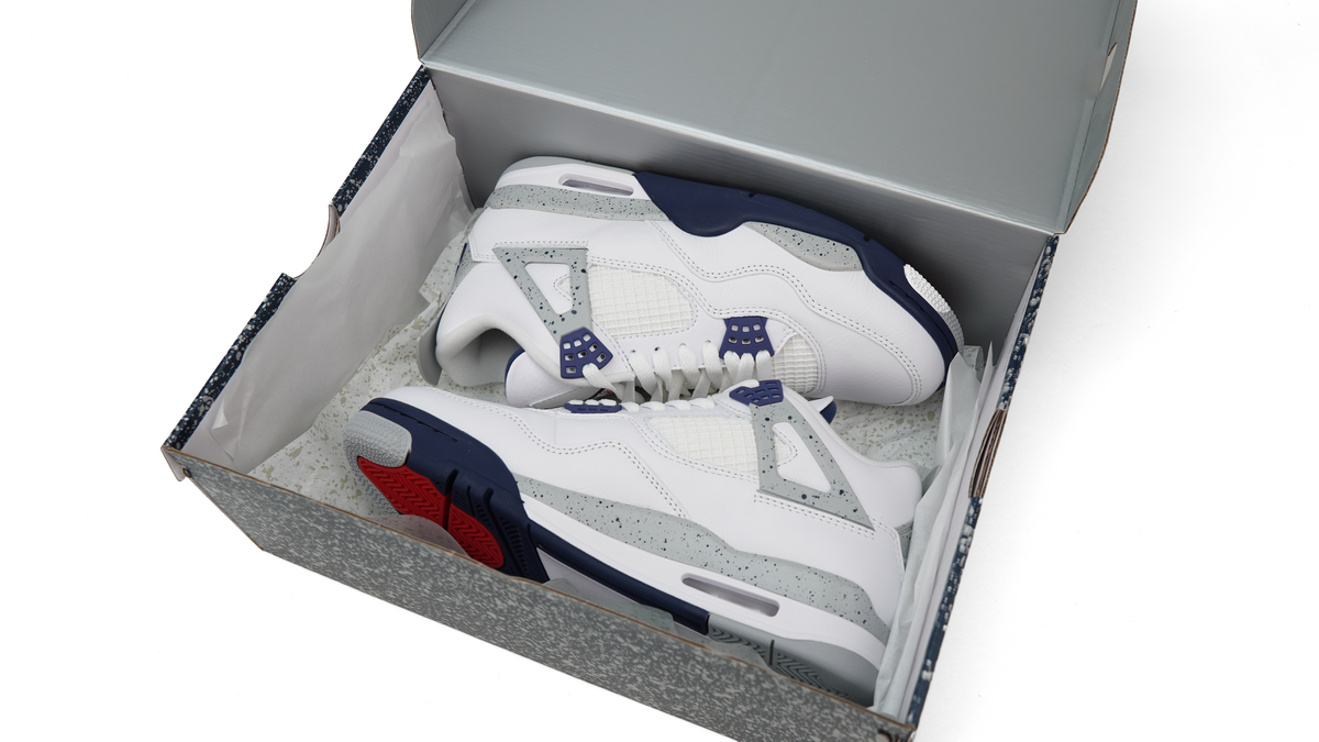 OG Air Jordan 4 Retro Midnight Navy