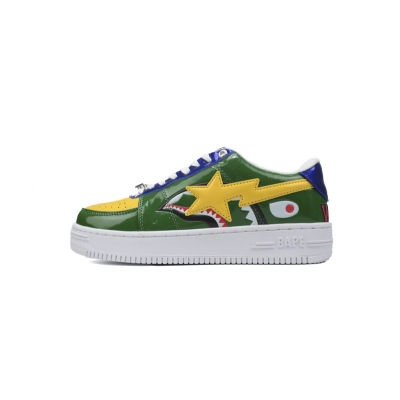 A BATHING APE Bape STA Green Shark 01