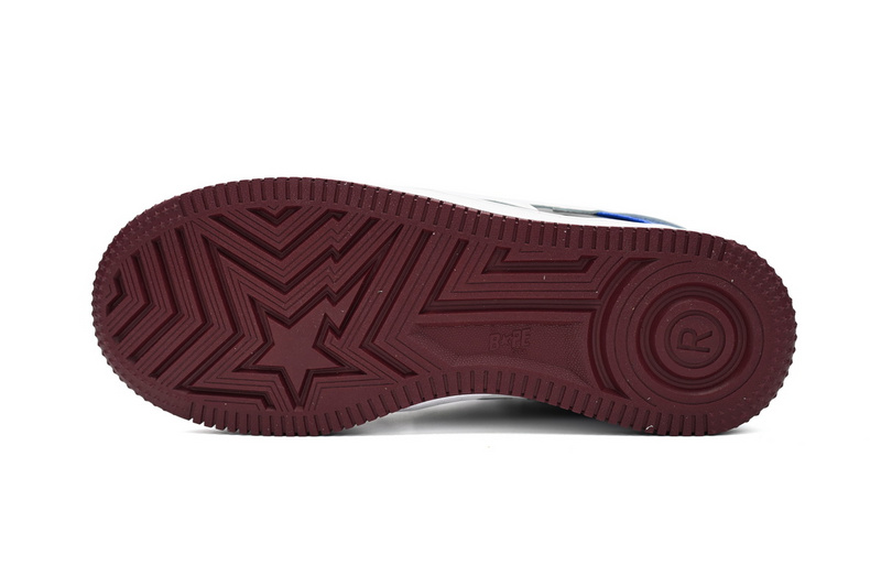 A Bathing Ape Bape Sta Low Baijiu red blue