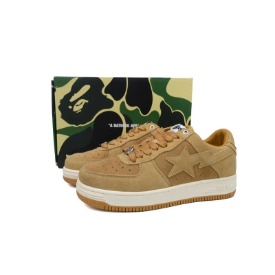 A BATHING APE Bape STA Yellow Suede 02