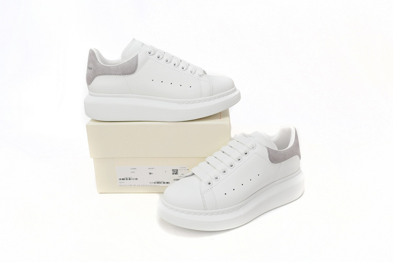 Alexander McQueen Sneaker Gray Velvet