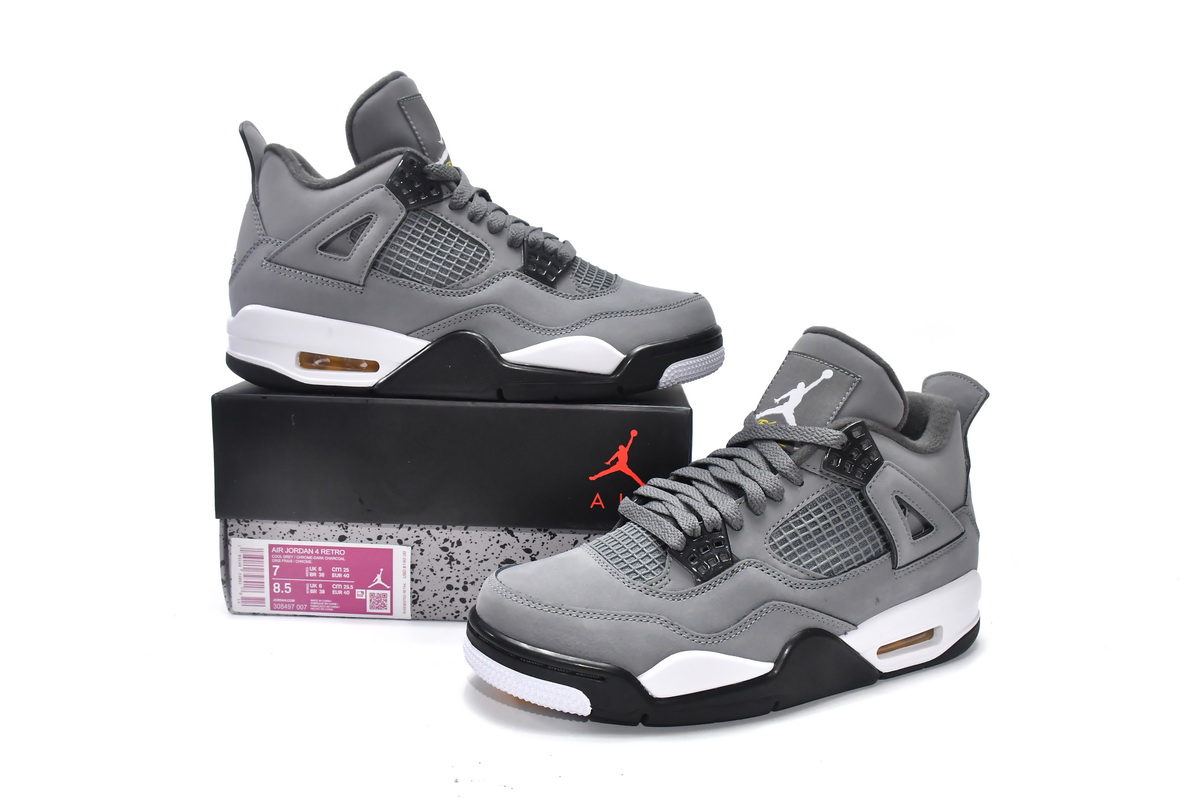 BS Air Jordan 4 Retro Cool Grey