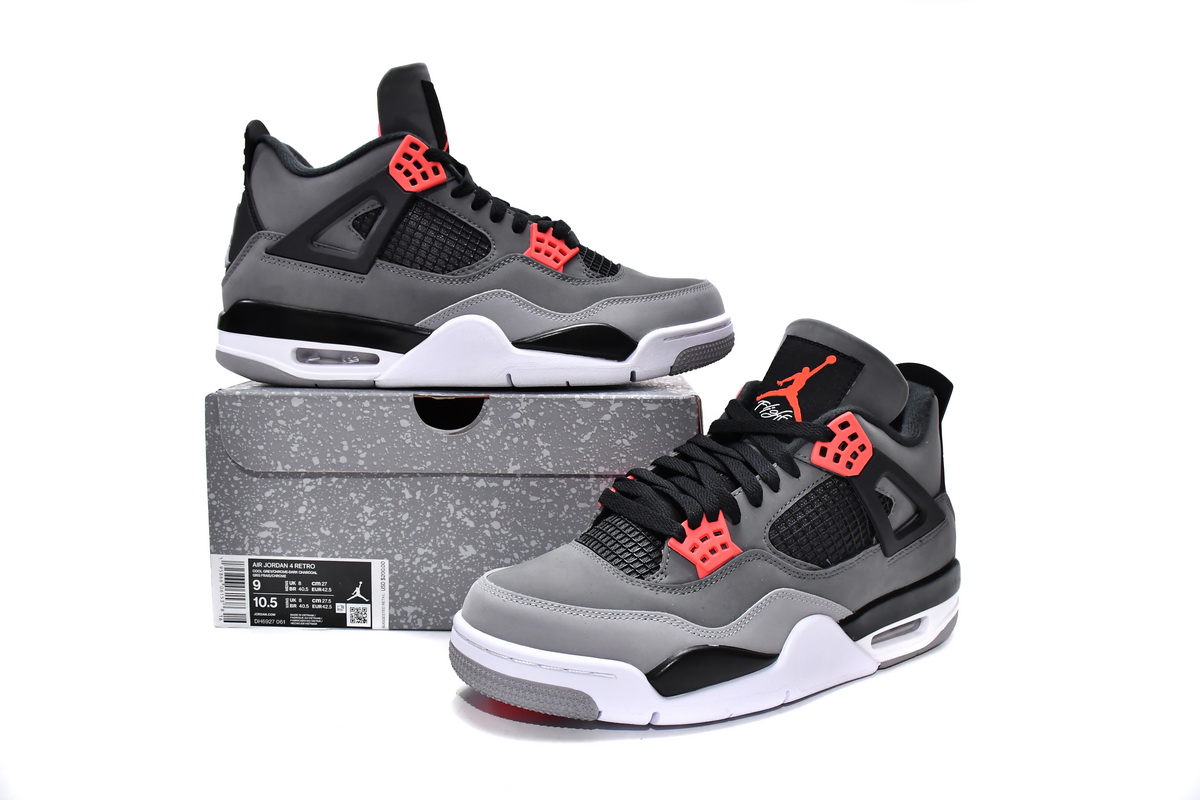 BS Air Jordan 4 Red Glow Infrared
