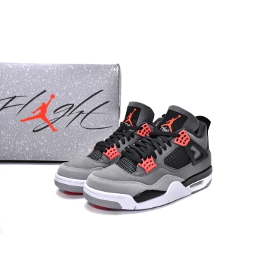 BS Air Jordan 4 Red Glow Infrared 02