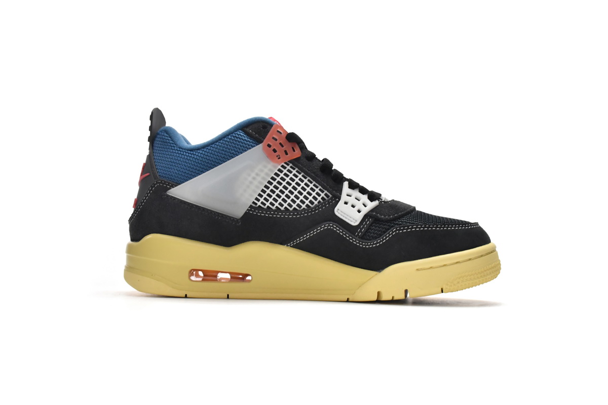 BS Union LA x Air Jordan 4 Retro SP Off Noir Black