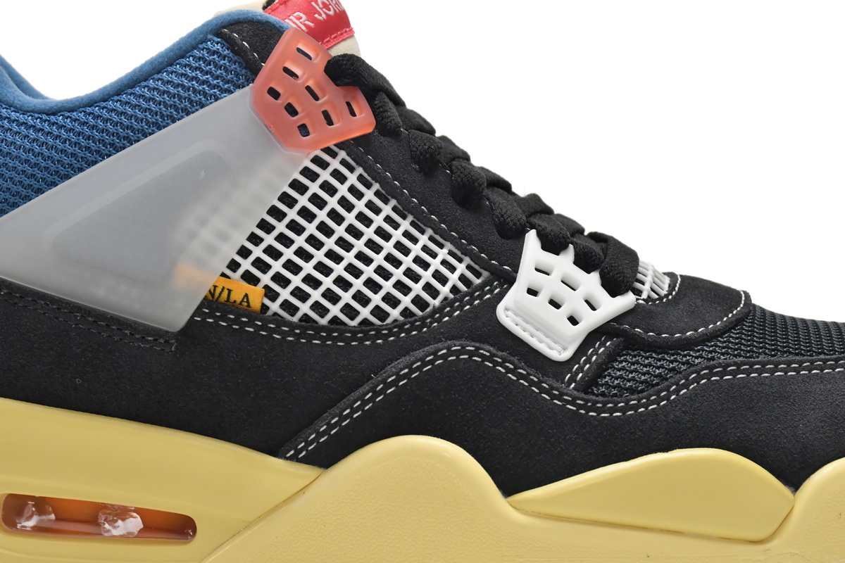 BS Union LA x Air Jordan 4 Retro SP Off Noir Black
