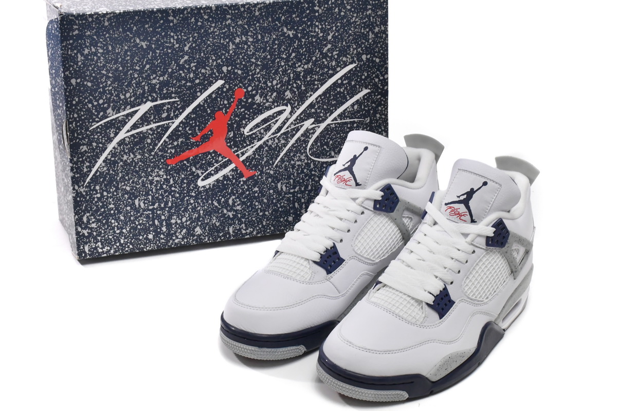 Q4 Air Jordan 4 Retro Midnight Navy