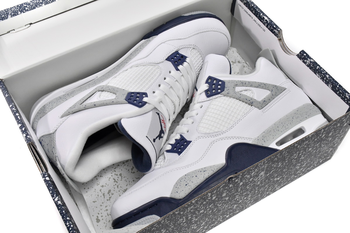 Q4 Air Jordan 4 Retro Midnight Navy