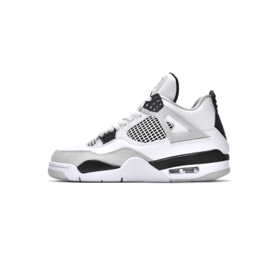 Q4 Air Jordan 4 Retro Military Black 01