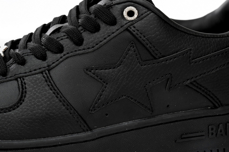 A Bathing Ape Bape Sta Low Black