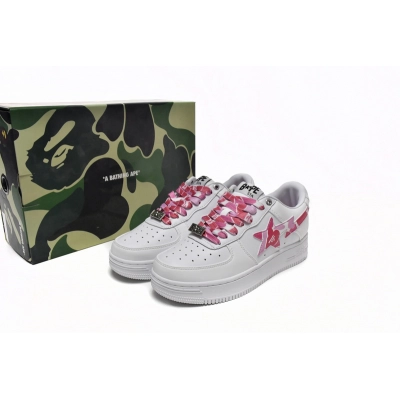 A Bathing Ape Bape Sta Low White Red Camouflage 02
