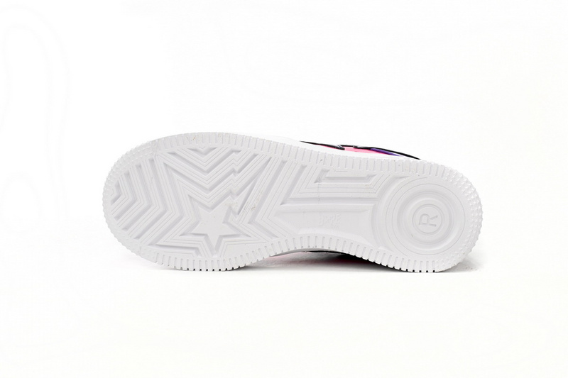A Bathing Ape Bape Sta Low Purple Mirror Surface