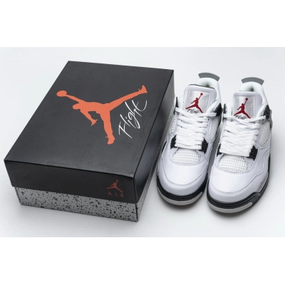 Q4 Air Jordan 4 Retro White Cement 02