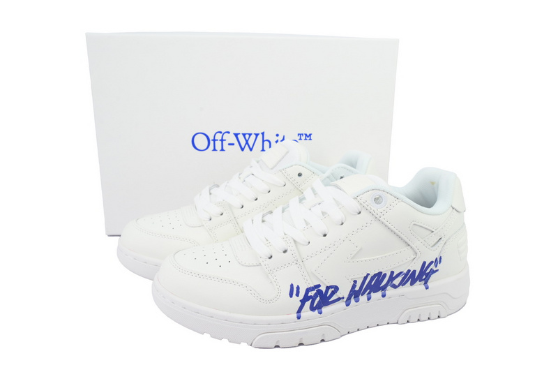 OFF-WHITE Out Of White and Blue Letters