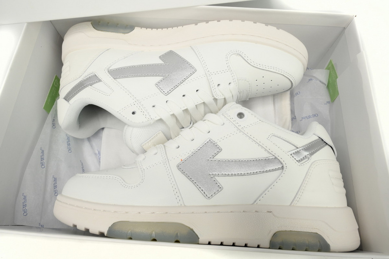 OFF-WHITE Out Of White White Black White Silver H