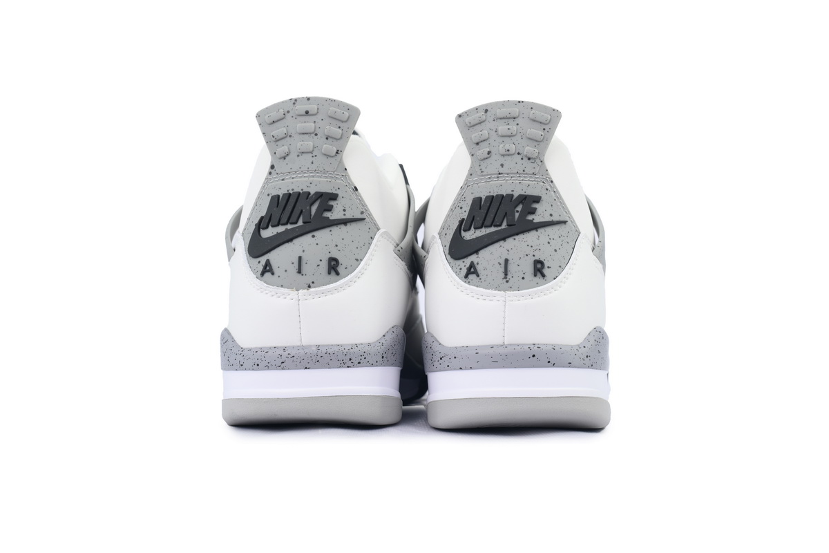 PB Air Jordan 4 Retro OG 'White Cement'