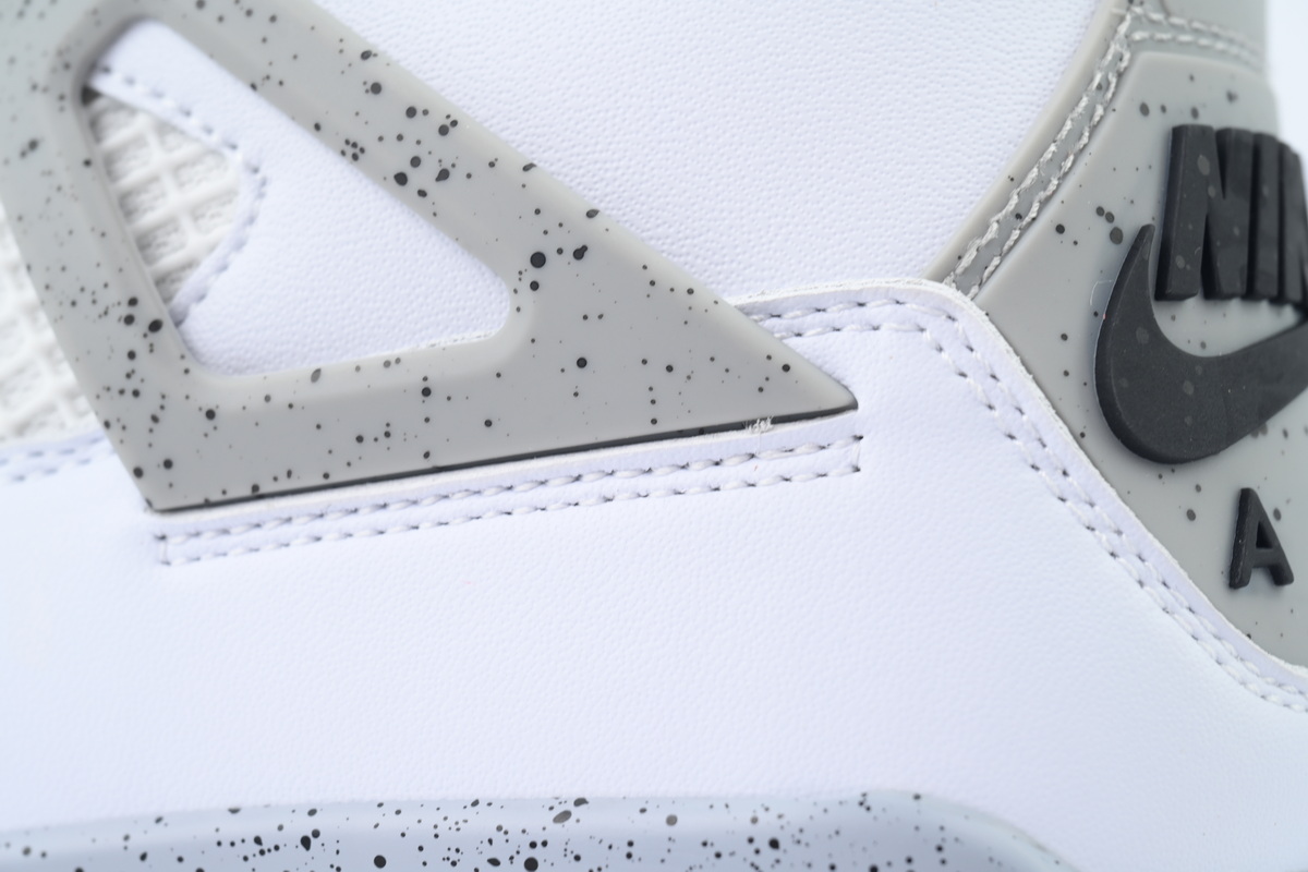 PB Air Jordan 4 Retro White Cement