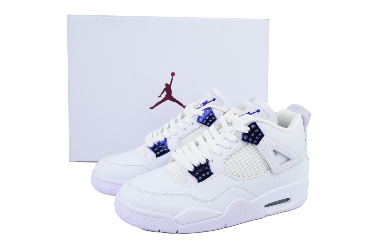 PB Air Jordan 4 Retro Purple Metallic