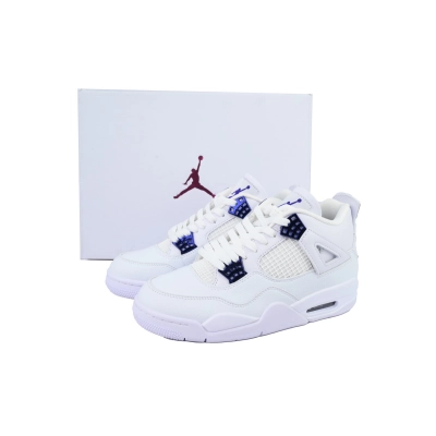 PB Air Jordan 4 Retro Purple Metallic 02