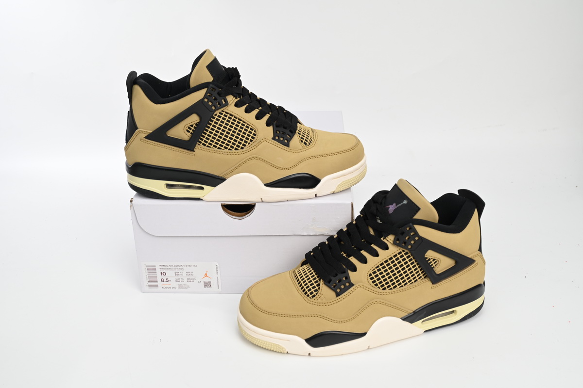 PB Air Jordan 4 Retro Pearl Milk Tea