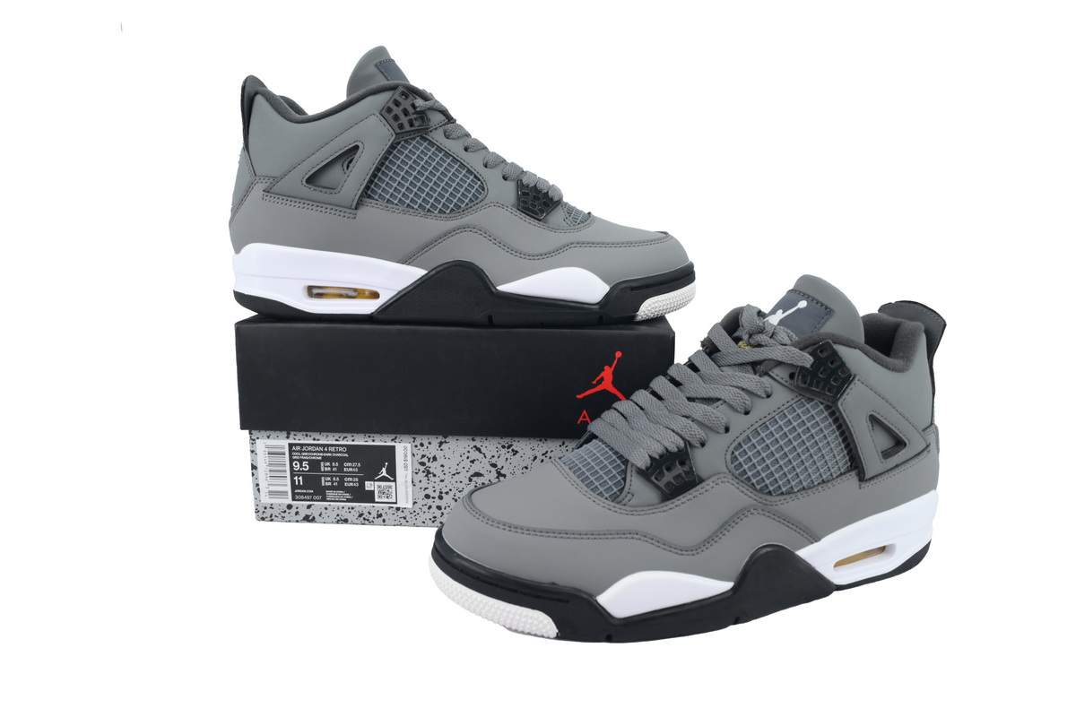 PB Air Jordan 4 Retro Cool Grey