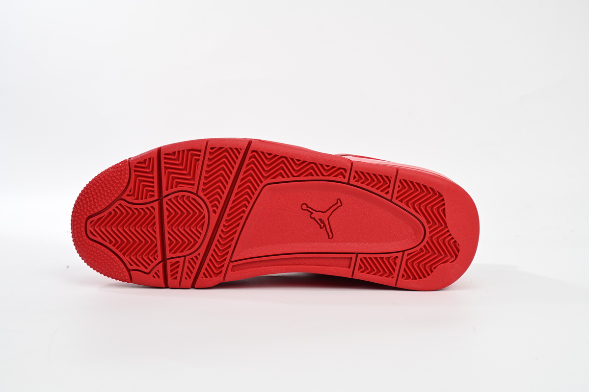 PB Air Jordan 4 Retro Red Lacquer Leather