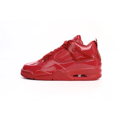 PB Air Jordan 4 Retro Red Lacquer Leather 01