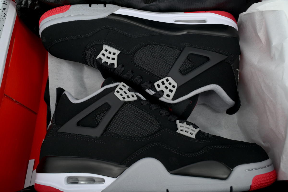 PB Air Jordan 4 Retro Bred