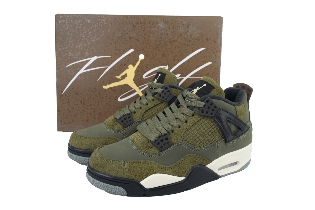 PB Air Jordan 4 Craft “Olive”