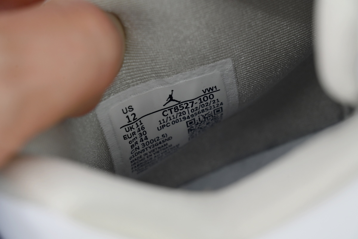 PB Air Jordan 4 Retro Tech White
