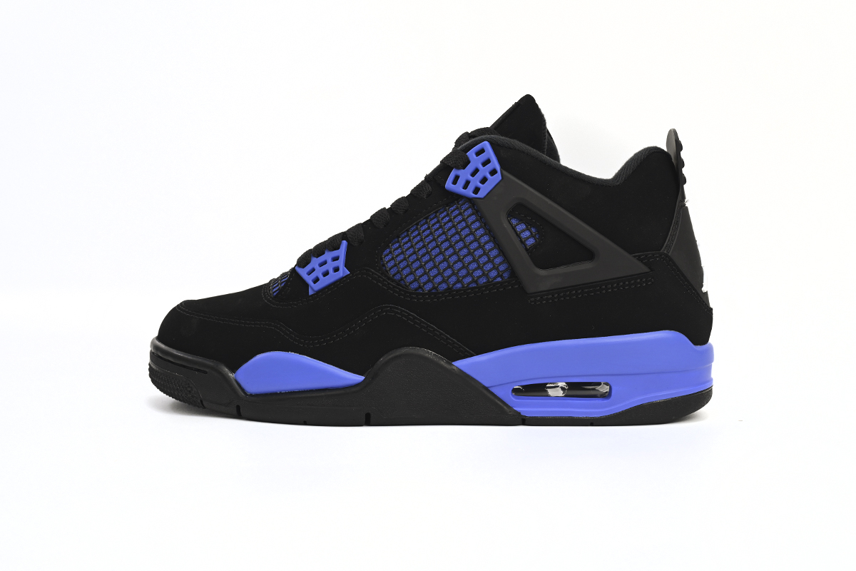 PB Air Jordan 4 Retro Black Blue