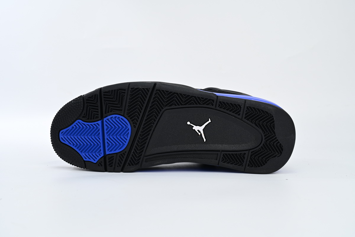 PB Air Jordan 4 Retro Black Blue