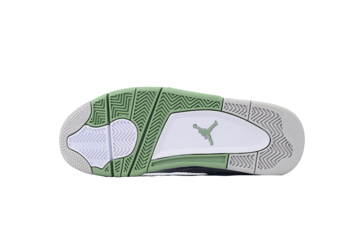 PB Air Jordan 4 WMNS “Oil Green”Seafoam (W)