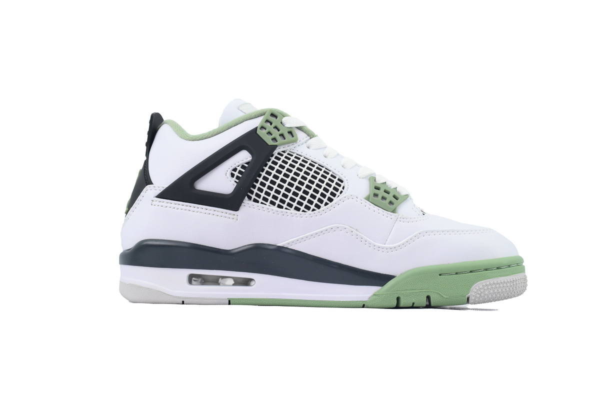 PB Air Jordan 4 WMNS “Oil Green”Seafoam (W)