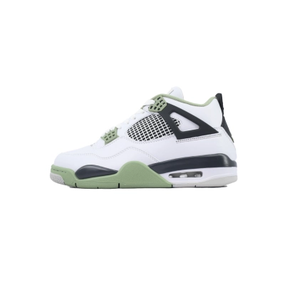 PB Air Jordan 4 WMNS “Oil Green”Seafoam (W) 01