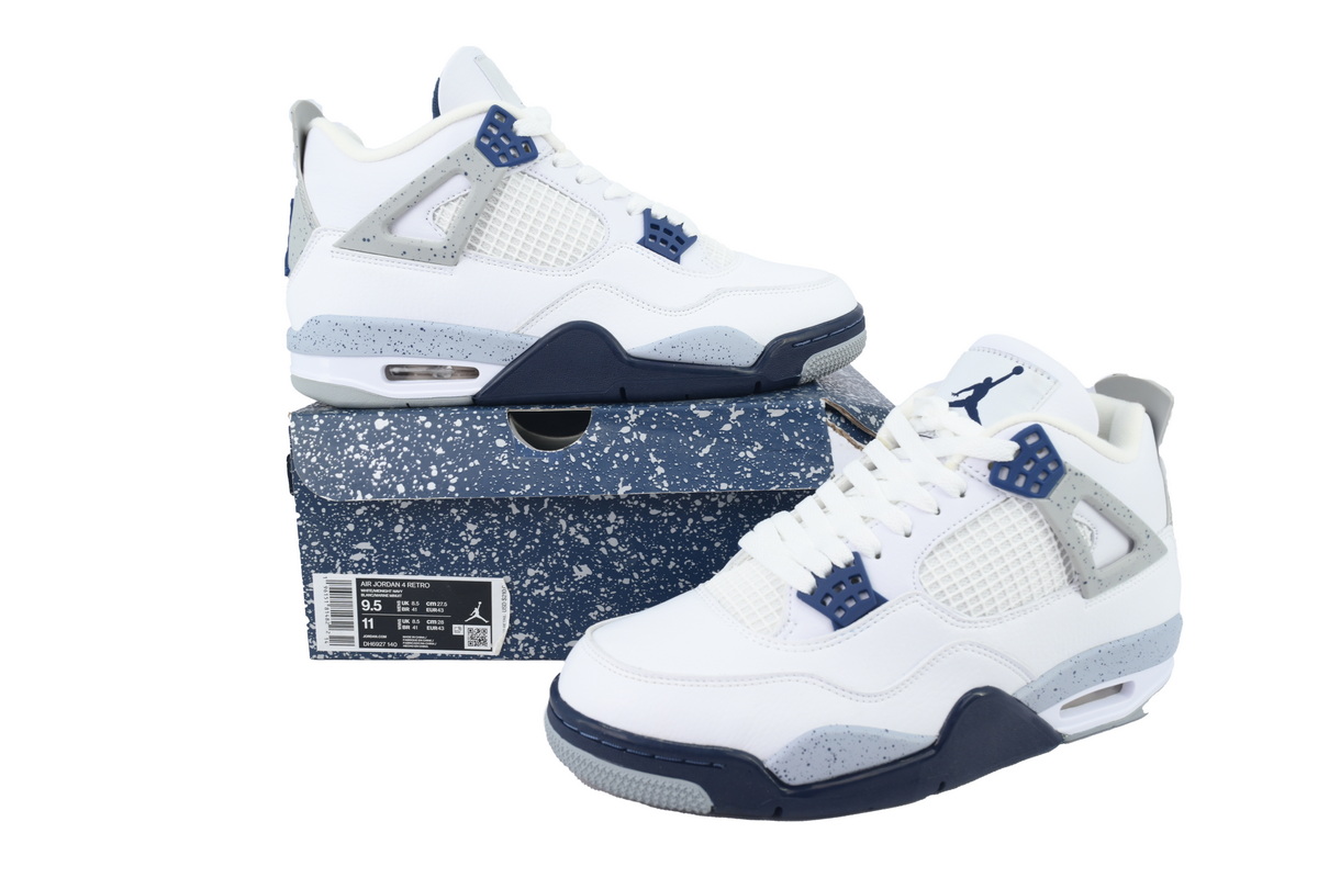PB Air Jordan 4 Retro Midnight Navy