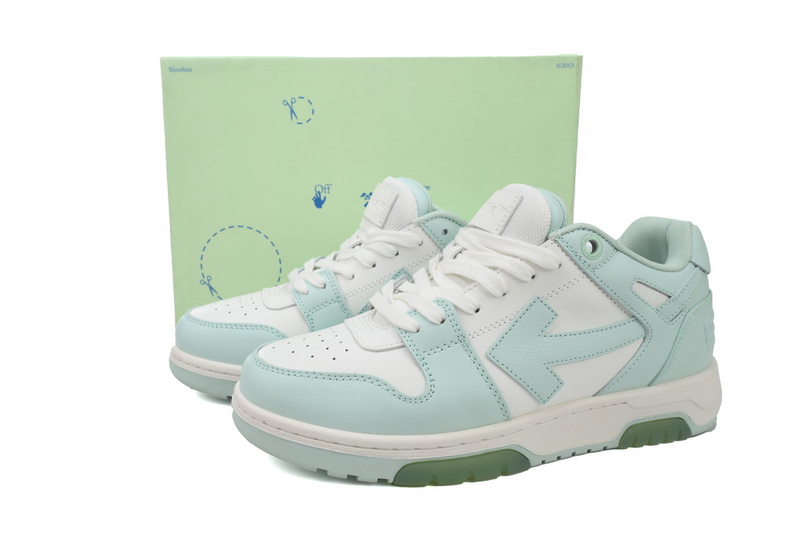 OFF-WHITE Out Of Light Green White