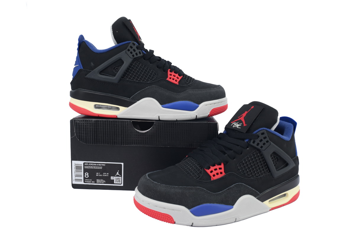 A1 Air Jordan 4 Retro 'Rare Air - White Lettering'