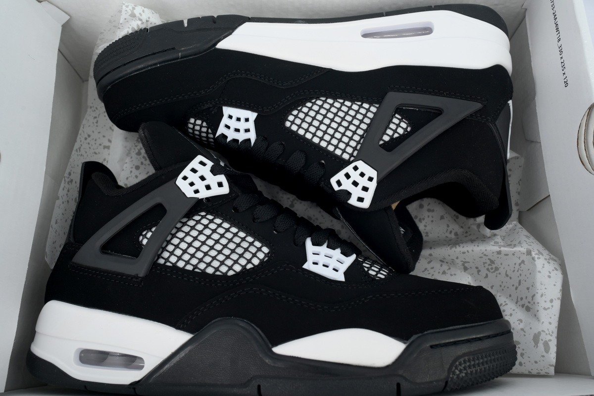 A1 Air Jordan 4 Retro 'White Thunder'