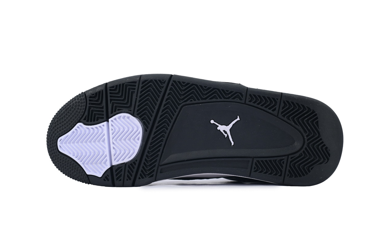 A1 Air Jordan 4 Retro 'White Thunder'