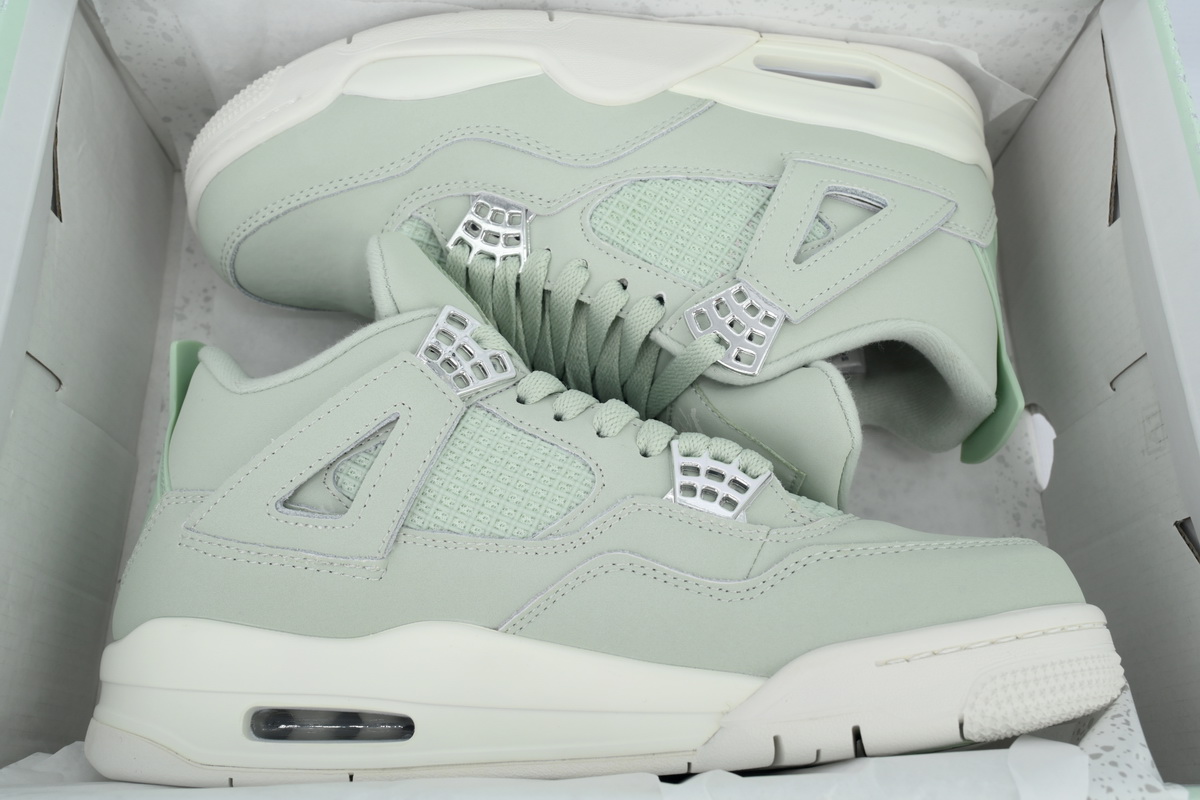 A1 Air Jordan 4 Retro 'Abundance / Seafoam'