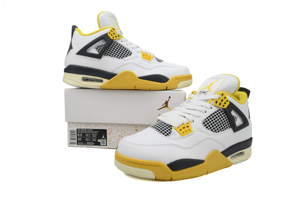 A1 AIR JORDAN 4 VIVID SULFUR