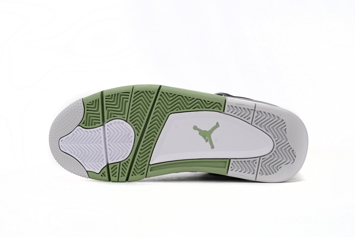A1 Air Jordan 4 WMNS “Oil Green”Seafoam (W)